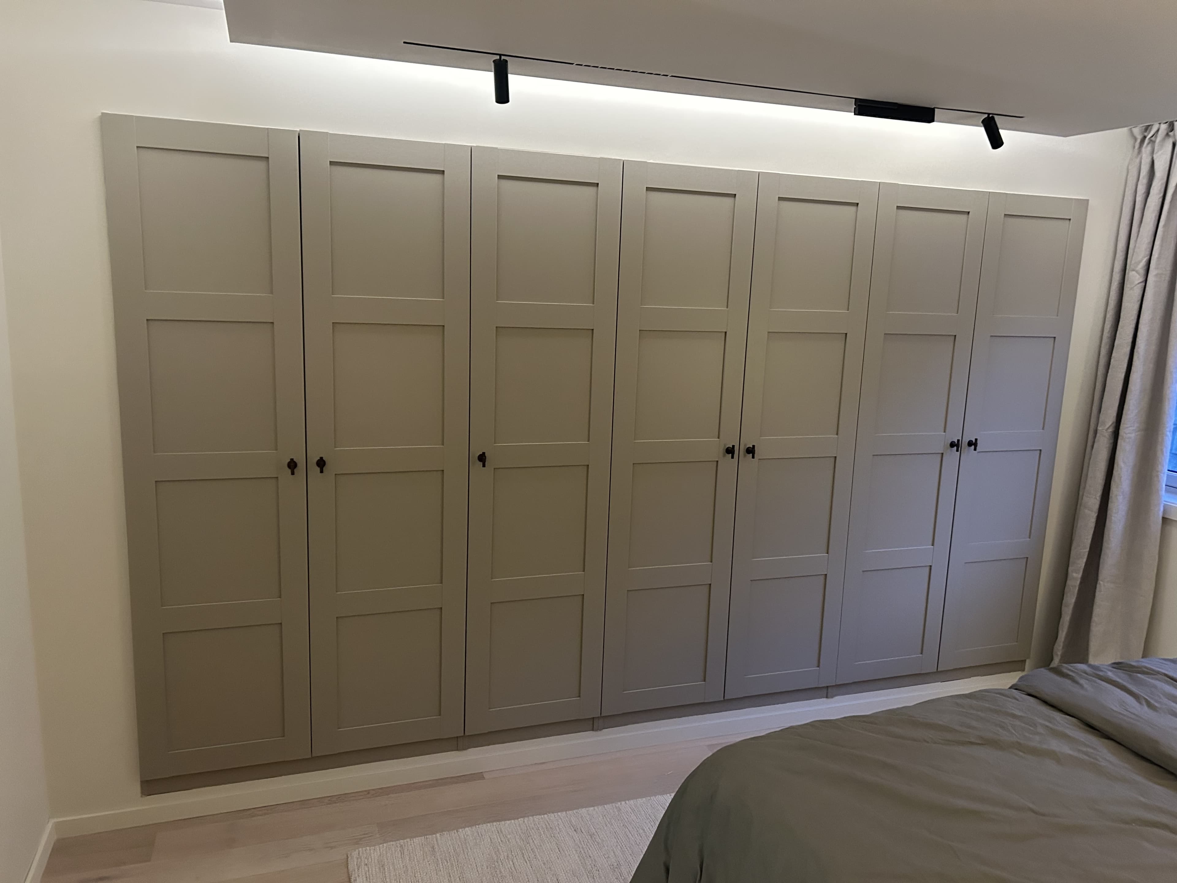 Innebygd garderobe