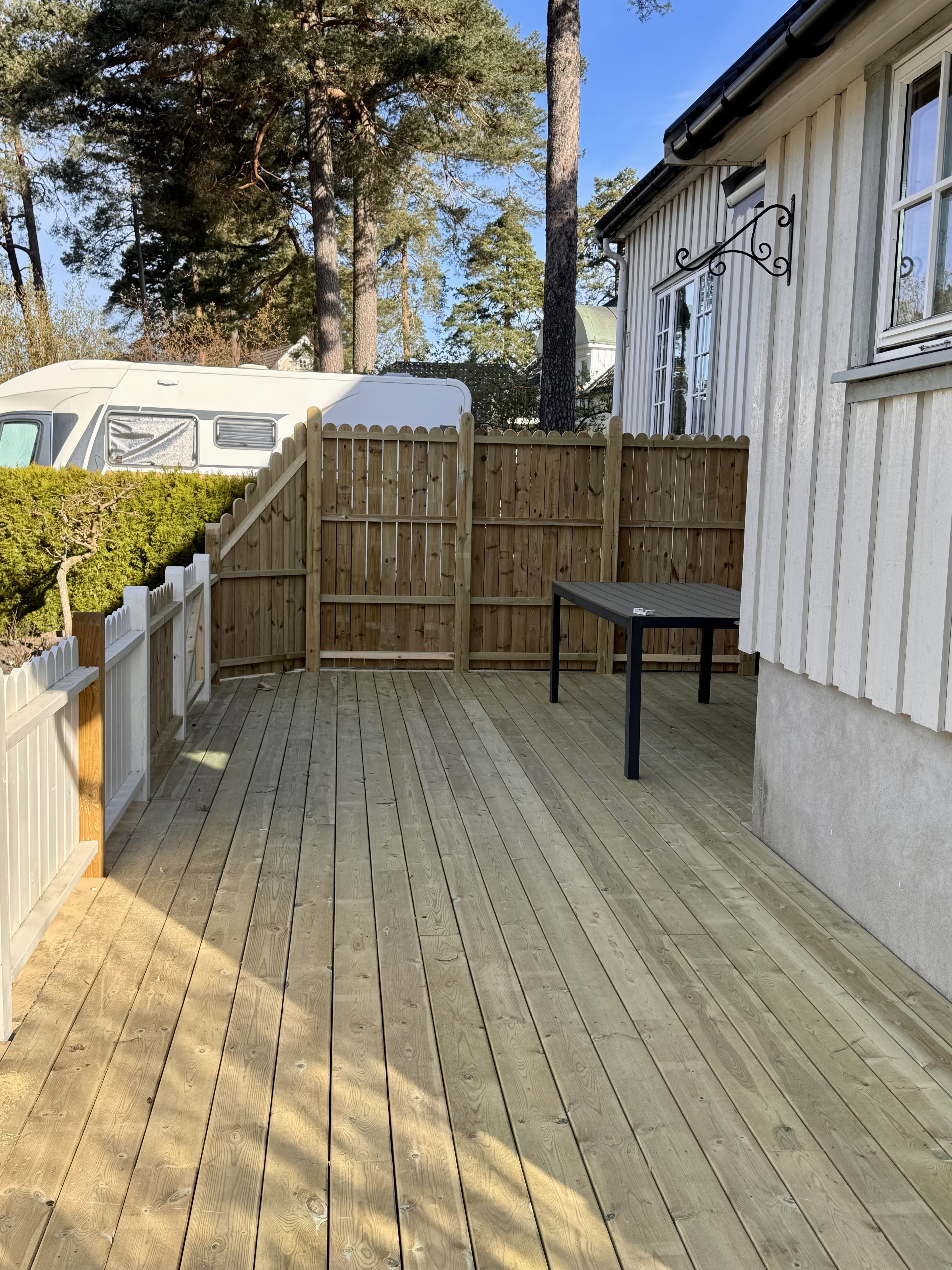 Ny terrasse på 27 m²